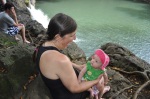 A entertaining the Evra at the Kipu Falls