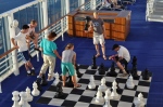 A giant chess game