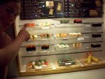 A sushi restaurant